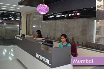 Reception Area – Lilac Insights Mumbai